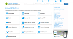 Desktop Screenshot of oddam-za-darmo.pl
